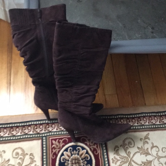 Kenneth Cole Brown side zip boots - Picture 4 of 4